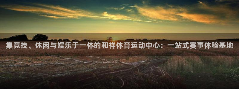 MK体育官网下载软件：集竞技、休闲与娱乐于一体的和祥