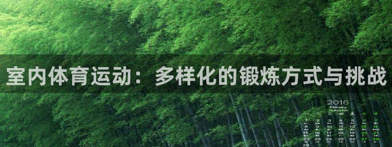 MK体育官方正版app娱乐首页官网下载：室内体育运动：多样化