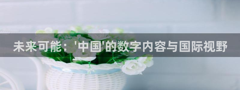 足球直播小九：未来可能：\'中国\'的数字内容与国际视野
